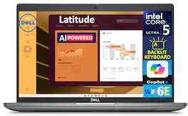 Dell - 5450 WWMYN Laptop, Ultra 5-125U, 32GB, 2TB SSD, 14.0" FHD (1920x1080), Intel Graphics, Win 11 Pro - Titan Gray