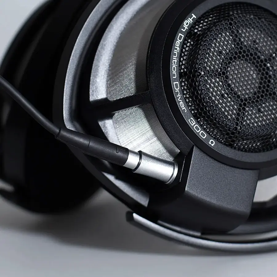 Alt View 17. Sennheiser - HD 800 S Over-the-Ear Audiophile Reference Headphones - Ring Radiator Drivers, Open-Back Earcups, with Balanced Cable - Black.