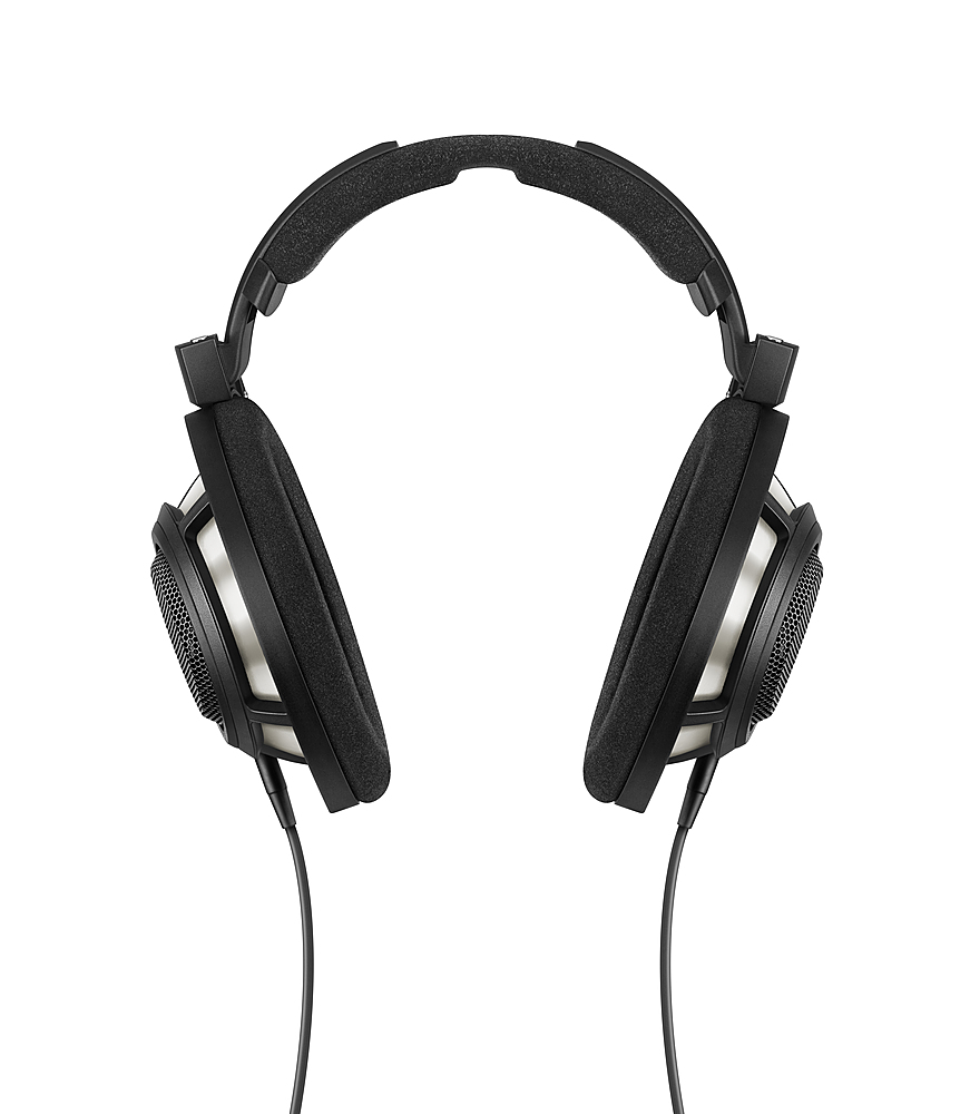 Left View: Sennheiser - HD 4.40 Wireless Over-the-Ear Headphones - Black