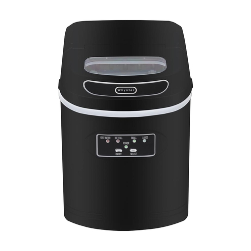 Rent to own Whynter Compact Portable Ice Maker 27 lbs - Metallic Black