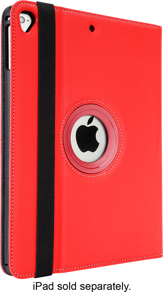 Angle View: Targus - Classic VersaVu Folio Case for Apple iPad Apple® iPad 5th Gen, 9.7-inch iPad Pro, iPad Air 2 and Air - Red