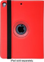 Targus - Classic VersaVu Folio Case for Apple iPad Apple® iPad 5th Gen, 9.7-inch iPad Pro, iPad Air 2 and Air - Red - Front_Zoom