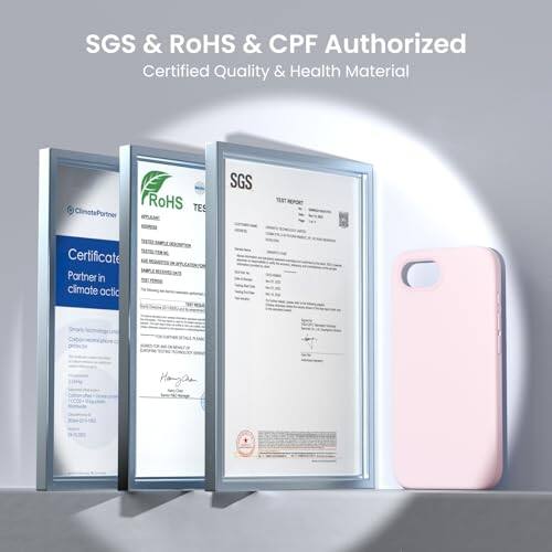 SGS & RoHS & CPF Authorized
Certified Quality & Health Material
SGS T
ROHS TES MTAM
Partner in climate actic