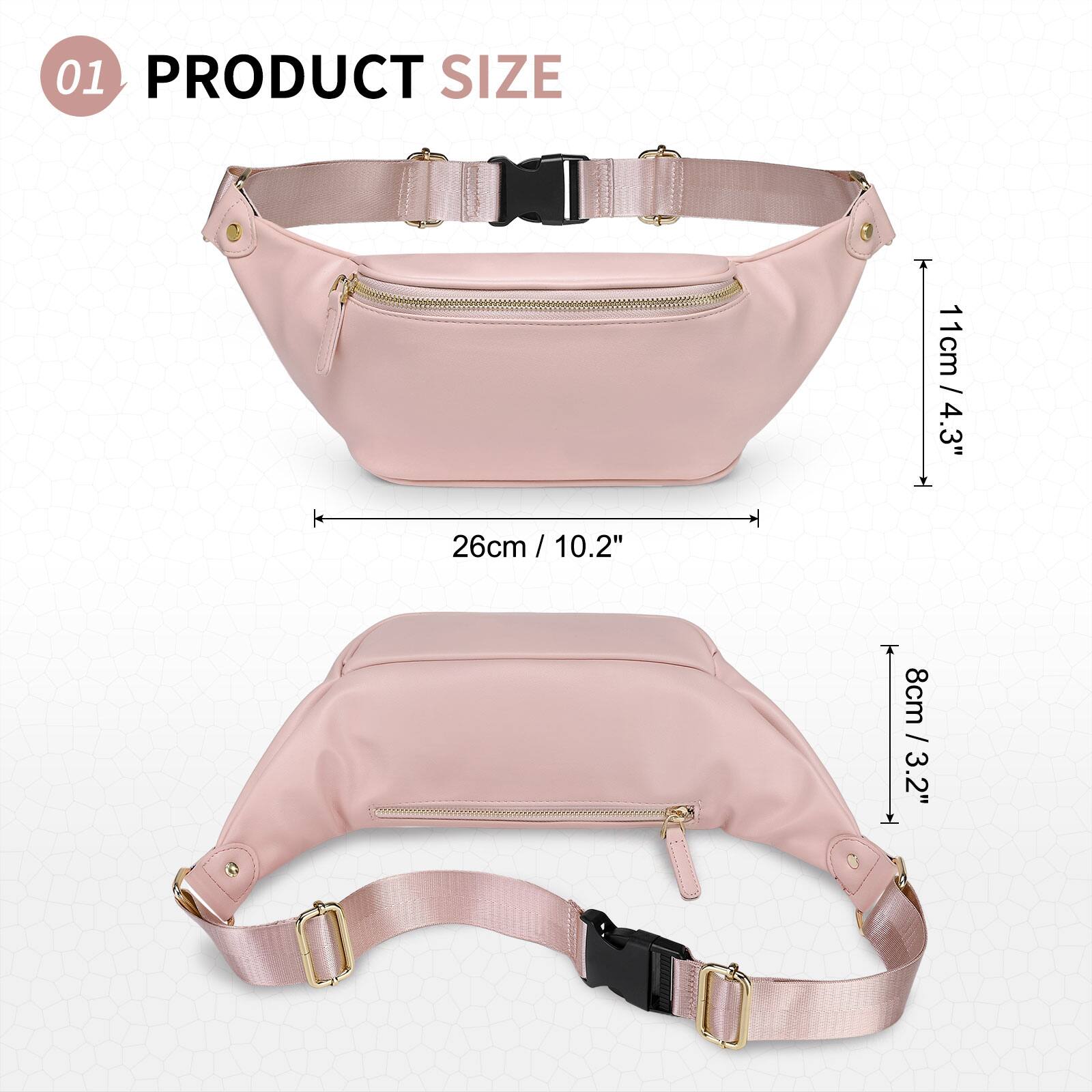 01 PRODUCT SIZE

- 26cm / 10.2"
- 11cm / 4.3"
- 8cm / 3.2"