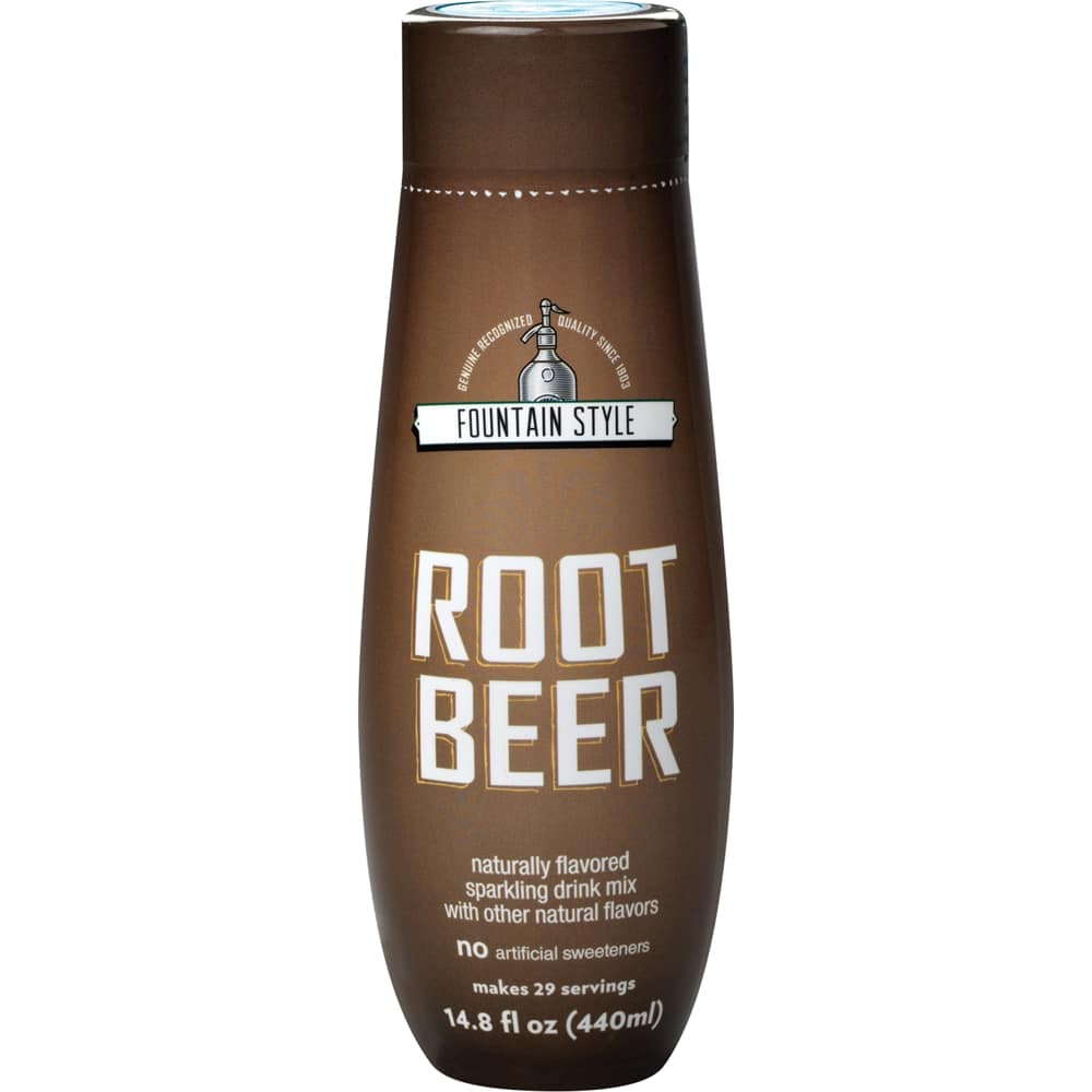 Front. SodaStream - Fountain-Style Root Beer Sparkling Drink Mix.