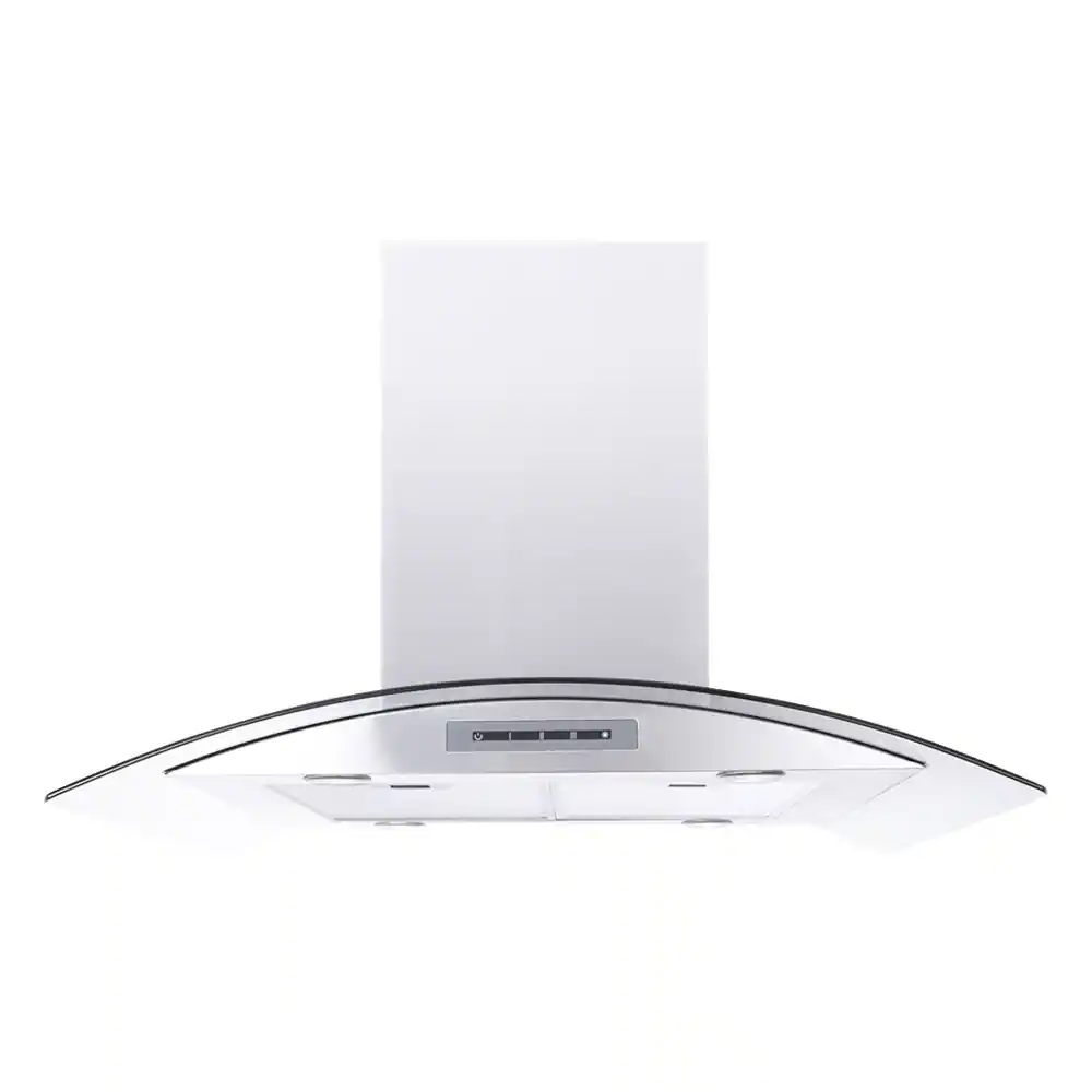 Windster Hoods - 41 inches - Convertible - Island Range Hood - Stainless Steel/Glass