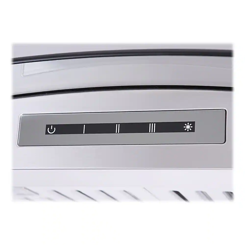 Alt View 11. Windster Hoods - 41" Convertible Range Hood - Stainless steel and glass.