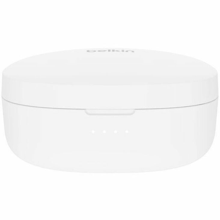 Alt View 2. Belkin - Belkin SoundForm Bolt True Wireless Earbuds - Stereo - True Wireless - Bluetooth - 32.8 ft - Earbud - Binaural - In-ear - White.