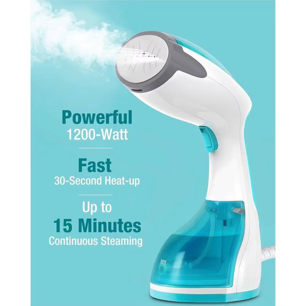 Powerful 1200-Watt  
Fast 30-Second Heat-up  
Up to 15 Minutes Continuous Steaming
