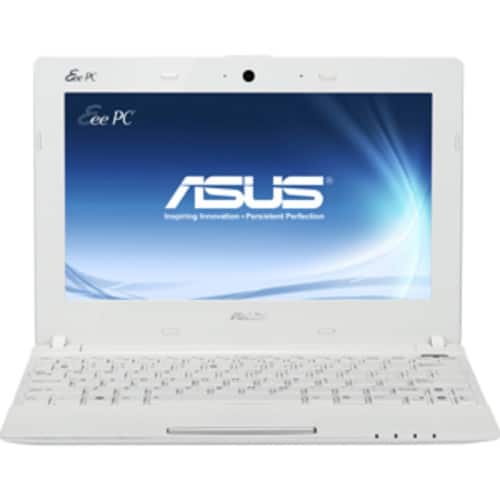 Front Standard. Asus - 10.1" Eee PC Netbook - 1 GB Memory - 320 GB Hard Drive - Matte White.