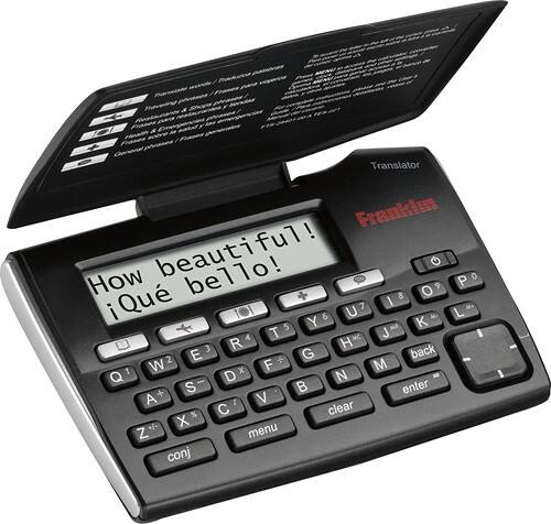 Angle Standard. Franklin - Spanish-English Phrasebook and Translator.