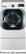 Alt View 1. LG - SteamDryer 9.0 Cu. Ft. 14-Cycle Electric Dryer with Steam - White.