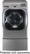 Alt View 2. LG - SteamDryer 9.0 Cu. Ft. 14-Cycle Electric Dryer with Steam - Graphite steel.