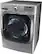 Alt View 3. LG - SteamDryer 9.0 Cu. Ft. 14-Cycle Electric Dryer with Steam - Graphite steel.