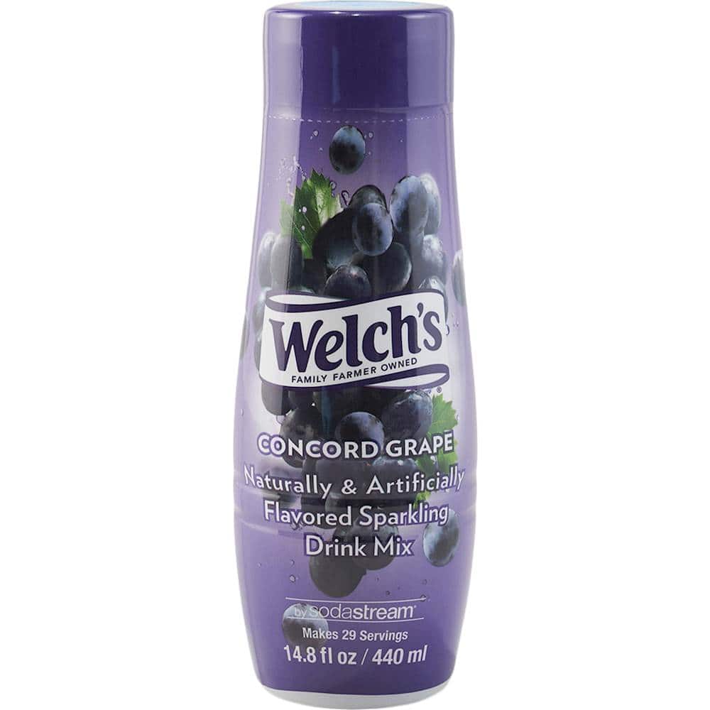 SodaStream Welch's Concord Grape Sparkling Drink Mix Multi Best Buy