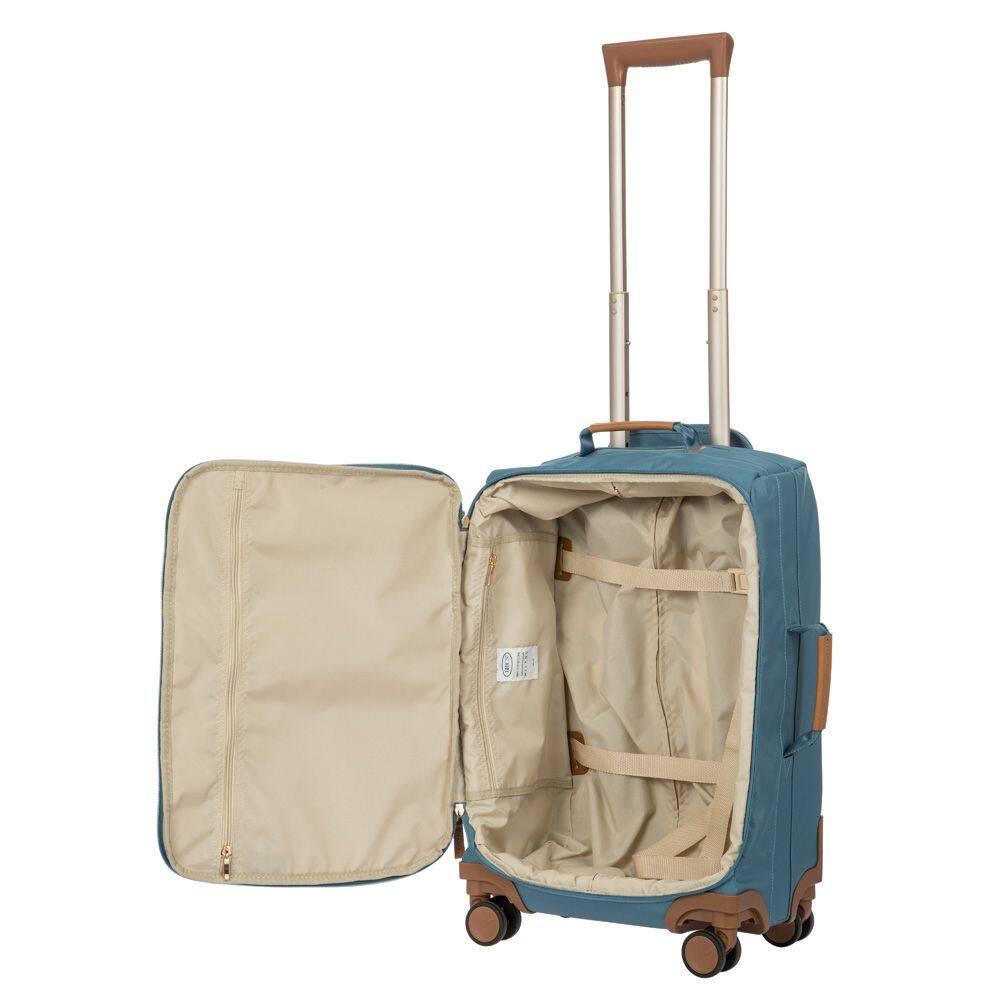 Alt View 1. Bric's - Bric's X-Bag 21" 4-Wheel Carry-On Luggage Grey/blue - Grey/blue.