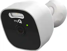 Chamberlain - myQ Outdoor Battery Security Camera - White