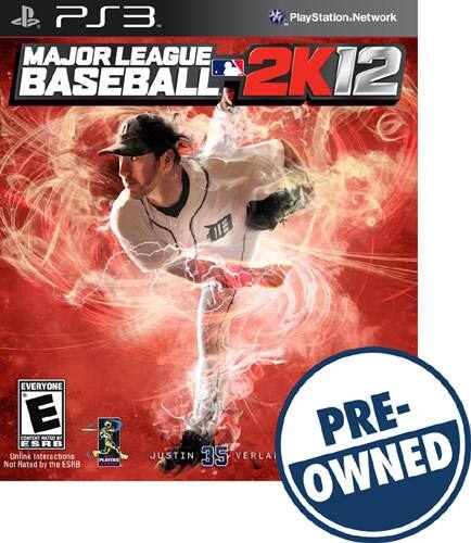 Front. 2K - Pre-Owned Major League Baseball 2K12.