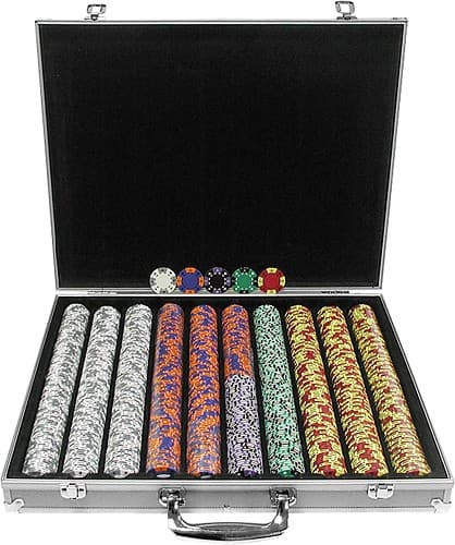 Front Standard. Trademark - 1,000-Piece 11.5-Gram Poker Chip Set - Multicolor.