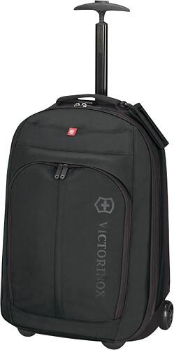 Angle Standard. Victorinox - Seefeld 22" Wheeled Carry-On Suitcase - Black.