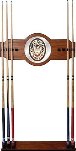 Front Standard. Trademark - George Killian's Irish Red 8-Cue Wall Rack.