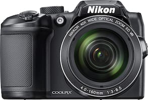 Nikon - COOLPIX B500 16.0-Megapixel Digital Camera - Black - Front_Zoom