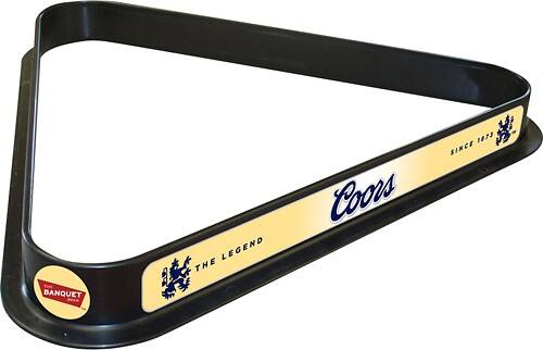 Angle Standard. Trademark - Coors Banquet Billiard Ball Triangle Rack.