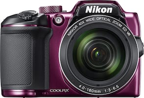 Nikon - COOLPIX B500 16.0-Megapixel Digital Camera - Plum - Front_Zoom
