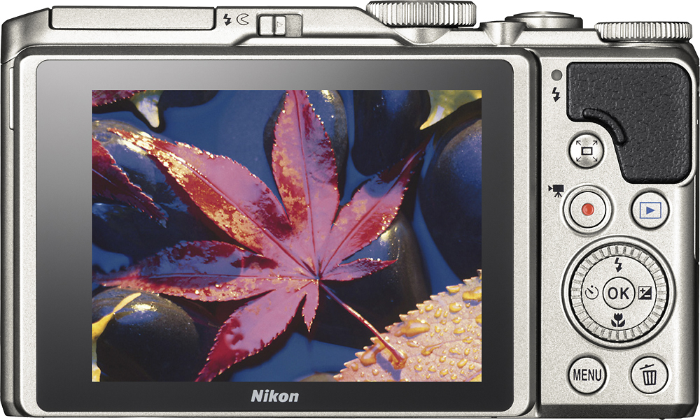 Best Buy: Nikon COOLPIX A900 20.0-Megapixel Digital Camera Silver