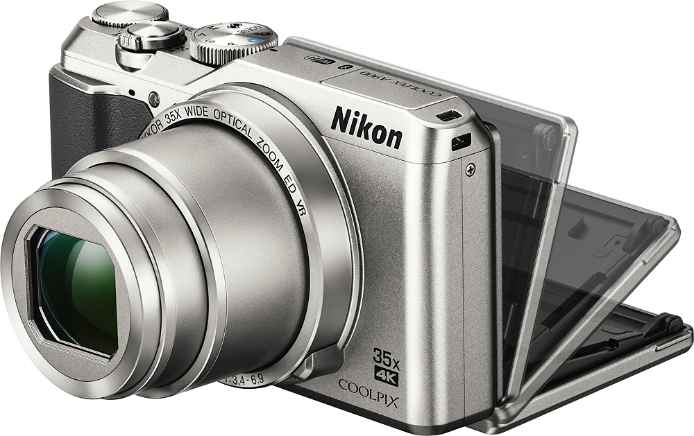 Best Buy: Nikon COOLPIX A900 20.0-Megapixel Digital Camera Silver