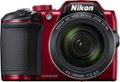 Front Zoom. Nikon - COOLPIX B500 16.0-Megapixel Digital Camera - Red.