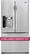 Alt View 15. LG - 27.6 Cu. Ft. French Door Refrigerator with Thru-the-Door Ice and Water - Stainless Steel.