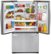 Alt View Zoom 1. LG - 27.6 Cu. Ft. French Door Refrigerator with Thru-the-Door Ice and Water - Stainless Steel.