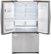 Alt View Zoom 2. LG - 27.6 Cu. Ft. French Door Refrigerator with Thru-the-Door Ice and Water - Stainless Steel.