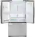 Alt View 2. LG - 27.6 Cu. Ft. French Door Refrigerator with Thru-the-Door Ice and Water - Stainless Steel.