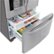 Alt View Zoom 3. LG - 27.6 Cu. Ft. French Door Refrigerator with Thru-the-Door Ice and Water - Stainless Steel.