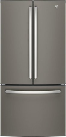 GE - 24.7 Cu. Ft. French Door Refrigerator - Slate