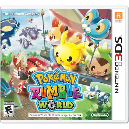 Front. Nintendo - Pokémon Rumble World. - E10+ (Everyone 10+)