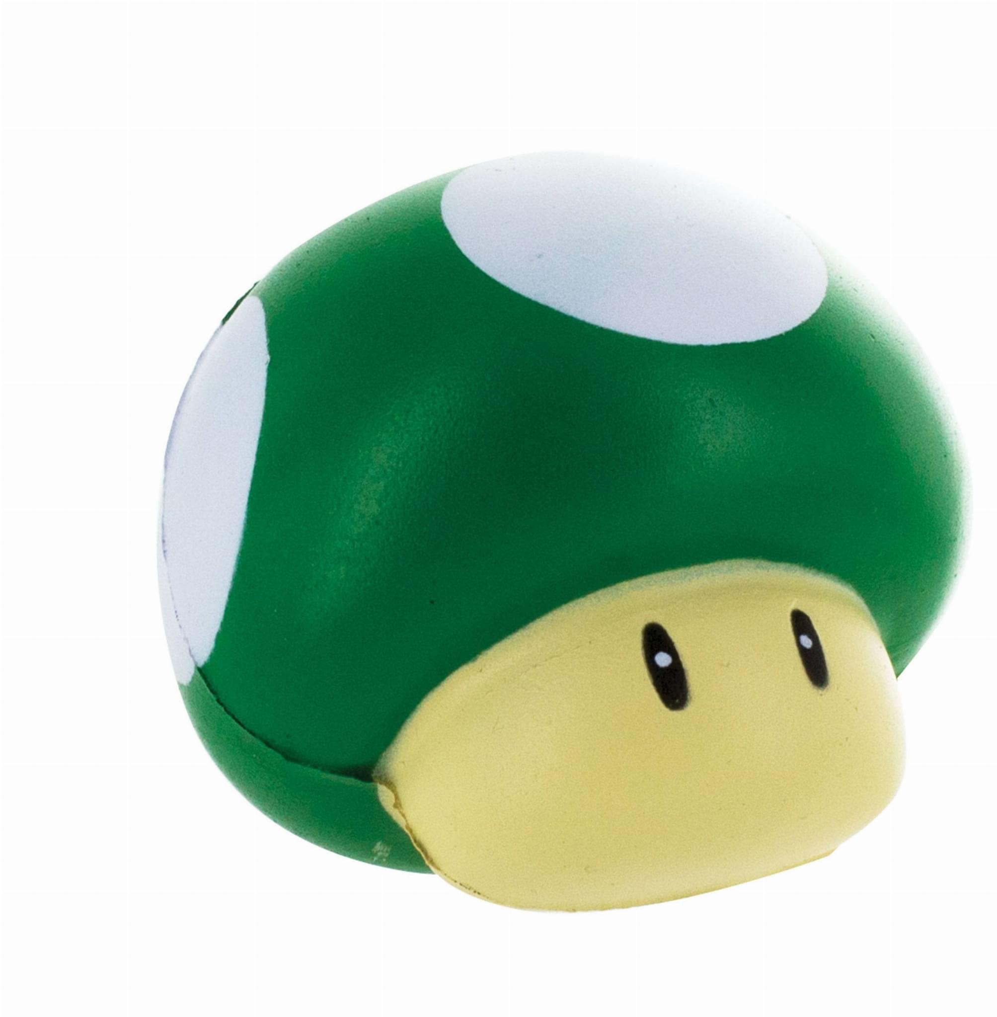 Front. Jakks Pacific - Super Mario Foam Stress Ball | 1-Up Mushroom - Red.
