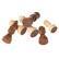Alt View 14. Toy Time - Chess Set with Carved Staunton Pieces - Book-Style Folding Solid Wood Board with Interior Storage for Kids and Adults - Brown, Black.