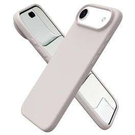 Ornarto - Designed for iPhone Air Case 6.5", Liquid Silicone Soft Gel Rubber Shockproof Protective Case - Stone Gray