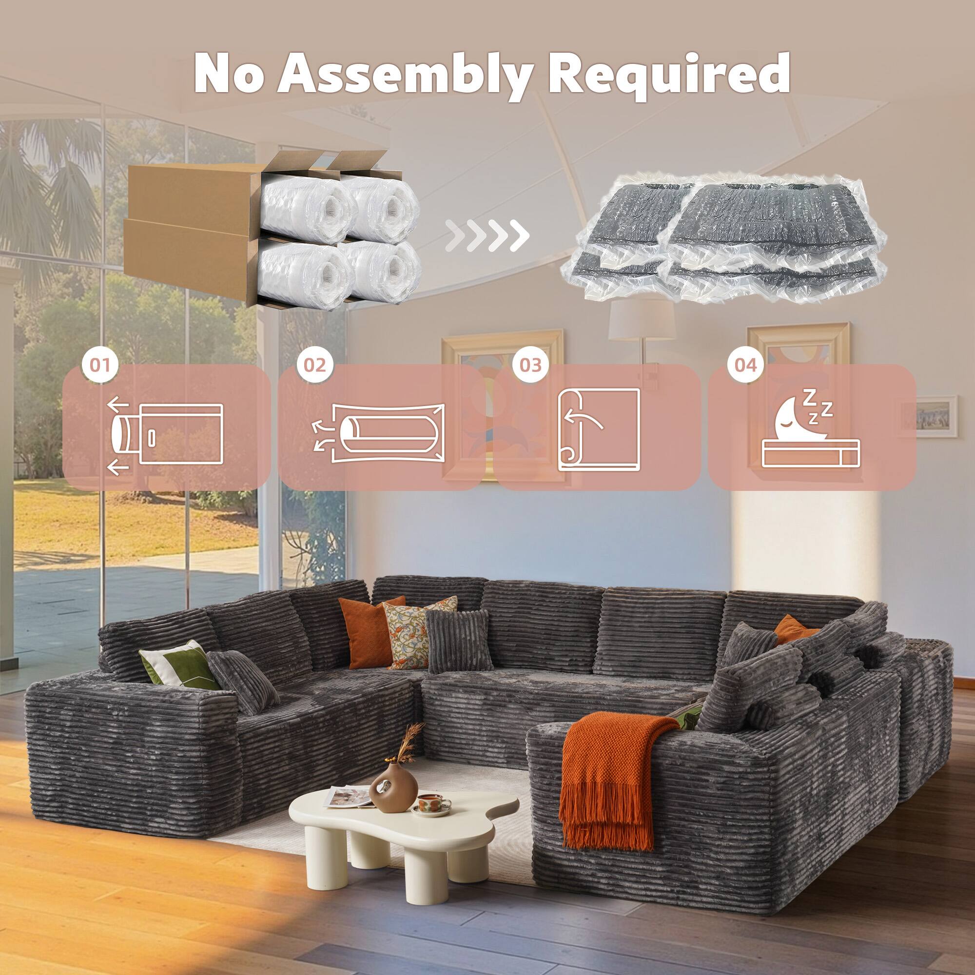 No Assembly Required

01
02
03
04