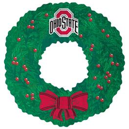 Fan Creations - Ohio State Buckeyes 16'' Team Wreath Sign - Green