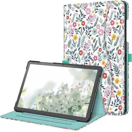 Front. Kitcheniva - Multi Angle Stand Protective Case Cover For 11'' Samsung Galaxy Tab A9+ Spring Bloom - Spring Bloom.
