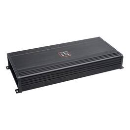 Powerbass - PBX-600.6 - 6-Channel Compact Amplifier, Class-D, 100 watts x 6 at 4-Ohms, 150 watts x 6 at 2-Ohms - Black/Gray