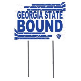 Jardine - Georgia State Panthers 18" x 24" Team Yard Sign - White