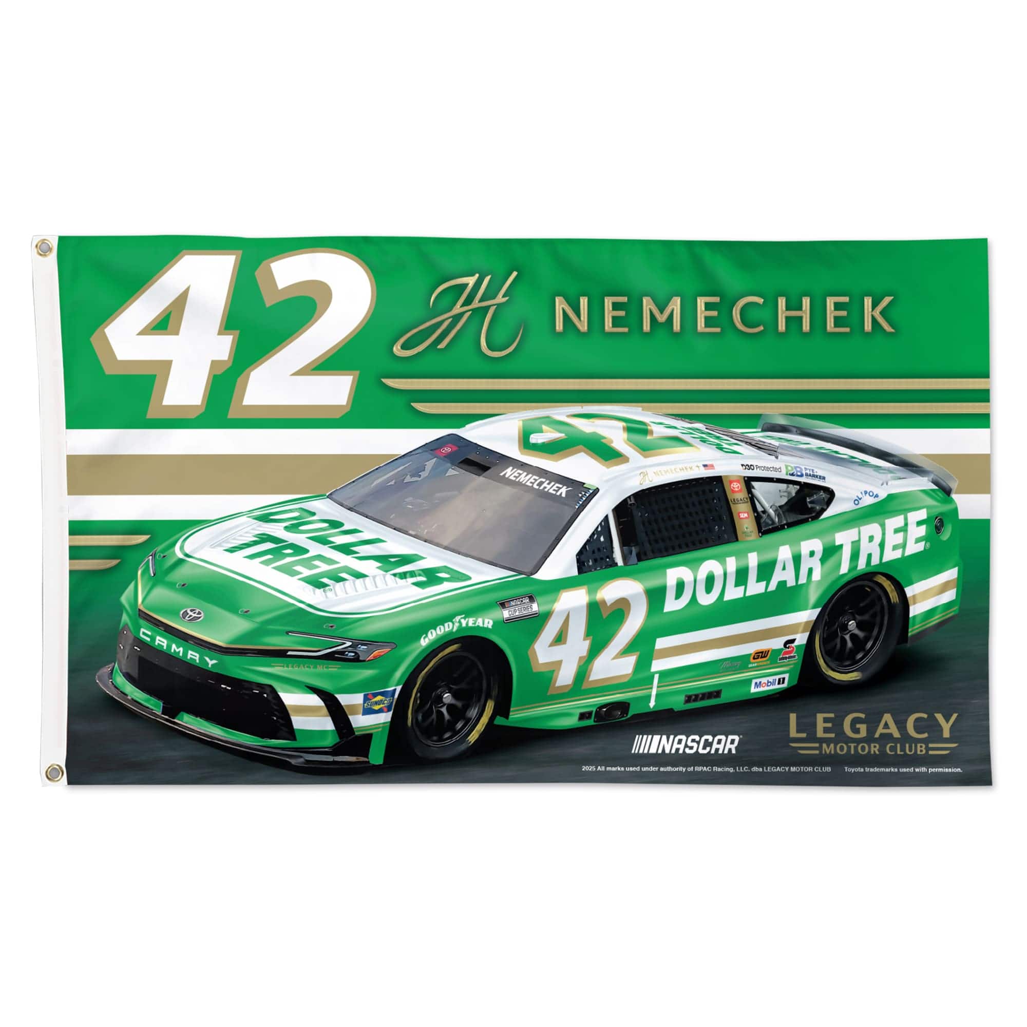 WinCraft - John Hunter Nemechek 3' x 5' Single-Sided Deluxe Flag - Multicolor