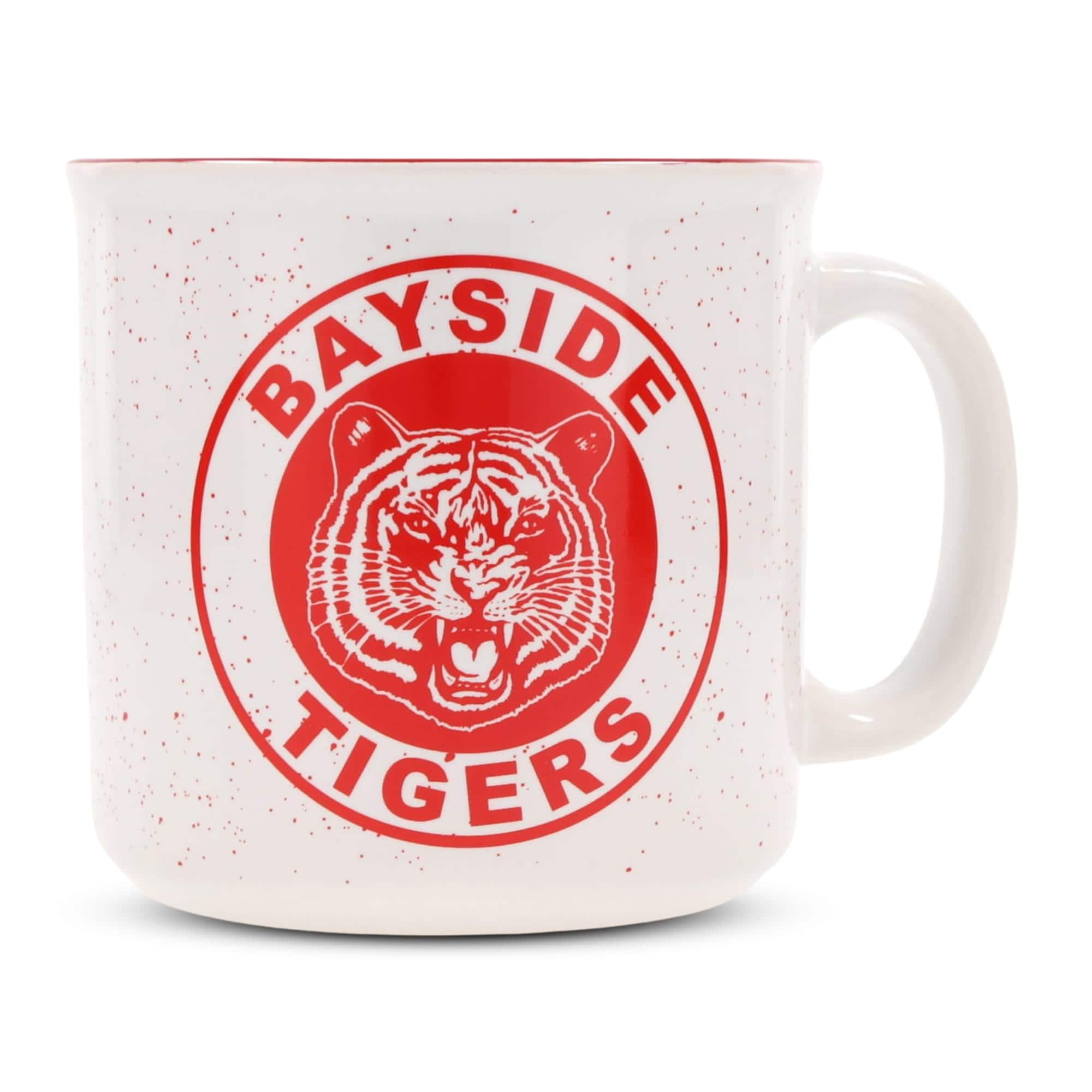 "Silver Buffalo - Saved By The Bell ""Bayside Tigers"" Ceramic Camper Mug | Holds 20 Ounces - Red" price history on PriceWatchPro