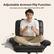 Adjustable Armrest Flip Function
Armrests Can be Adjusted From 90° to 180°