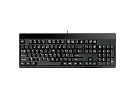 Esc F1 F2 F3 F4 F5 F6 F7 F8 F9 F10 F11 F12
PSe BuPo Sorc Look PAS Broak
1 2 3 4 5 6 7 8 9 0 - +
Insert Home Page Up Num Lock
Tab Q W E R T Y U I O P
Caps Lock A S D F G H J K L
Shift Z X C V B N M
Ctrl Alt